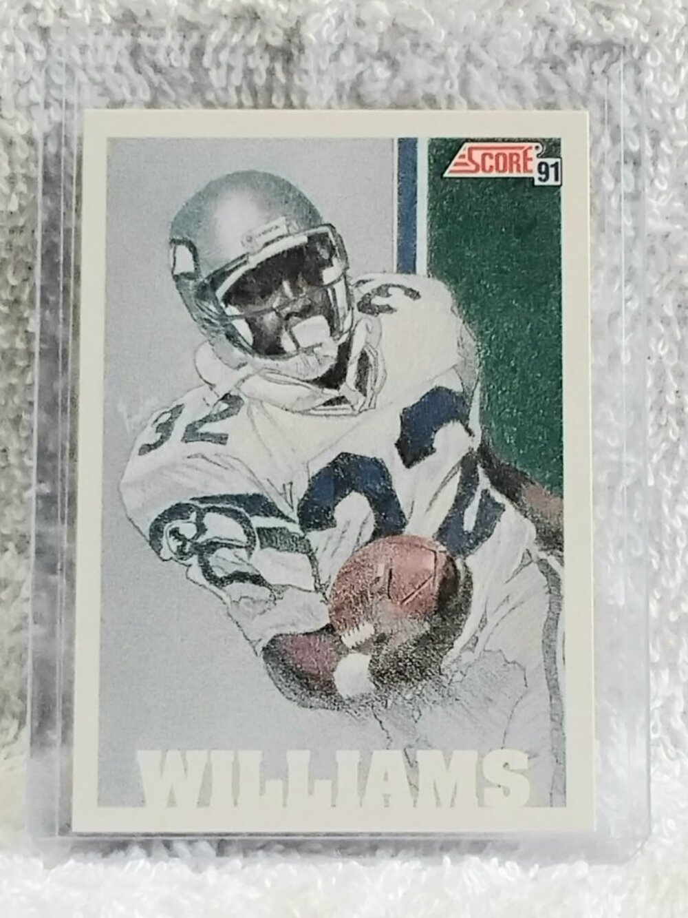 5/$20 Mint 1991 Score John L. Williams MVP NFL Card 645!!